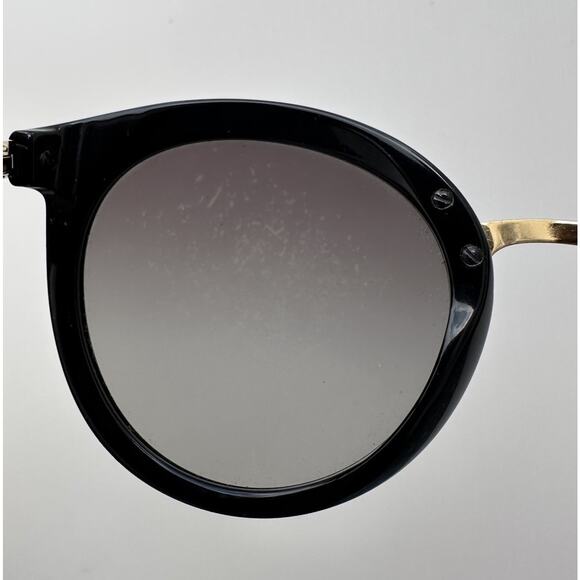 DOLCE & GABBANA DG4268 501 8G 52/22 140 3N Women Sunglasses Black Gold